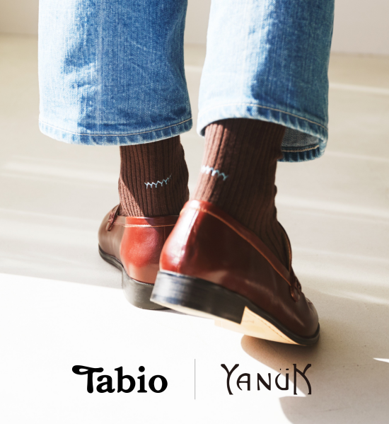 ソックスブランドのTabio＜タビオ＞とのコラボレーション発売！