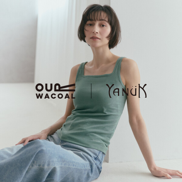 カップインウエアブランドのOUR WACOALとの コラボレーショントップス発売！